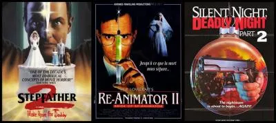 Laquelle de ces suites de films d'horreur est compose de plus de 40 minutes d'images du film prcdent ?