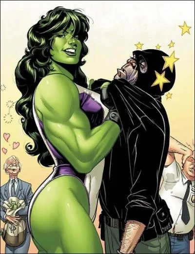 Lequel de ces noms ne dsigne pas l'quivalent fminin de L'Incroyable Hulk ?