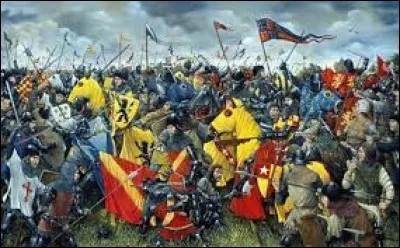 Histoire : En 1346, quelle bataille de la guerre de Cent Ans se conclut par une victoire du roi d'Angleterre Edouard III sur Philippe VI de Valois ?