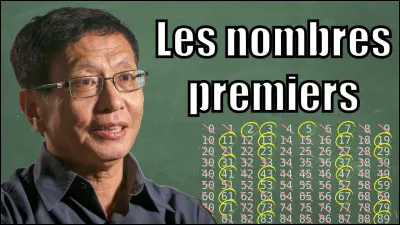 Niveau 5e : cite-moi les nombres premiers en-dessous de 30.
( = nombre divisible par 1 et lui-même)