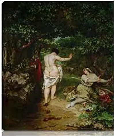 À qui doit-on ce tableau intitulé "Les Baigneuses" ?