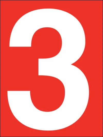 Le calcul 3-3 est égal à...