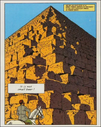 C'est de son étonnement dont veut nous faire part ici Mortimer : comment traduit-on cela, littéralement ?