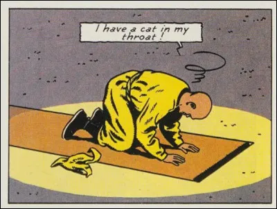 On aura beau se mettre à genoux, il ne s'agirait pas d'un chat dans cette locution, mais d'... (Complétez !)