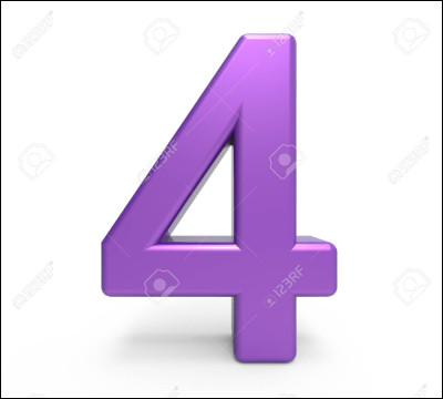 Comment écrit-on 4 en italien ?