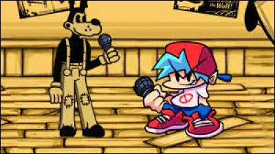 Ce personnage est présent dans ''Bendy And The Ink Machine'', comment s'appelle ce personnage ?