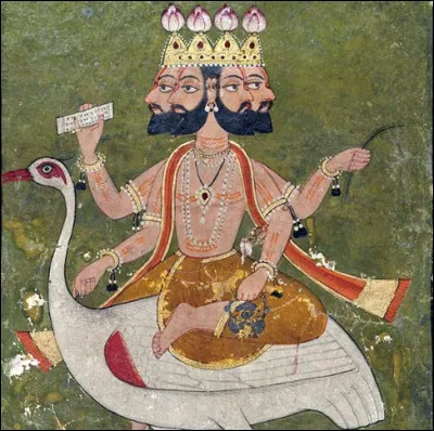 Quelle est cette divinité en B de la mythologie hindoue, dieu créateur de l'hindouisme ?