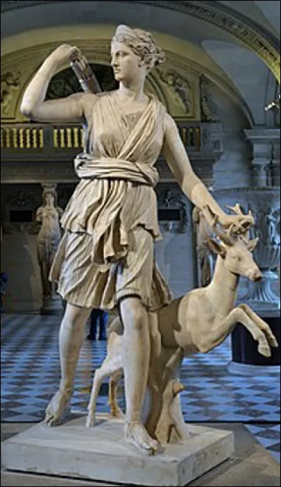 Quelle est cette divinité en D de la mythologie romaine, déesse de la chasse, de la procréation et de la souveraineté ?