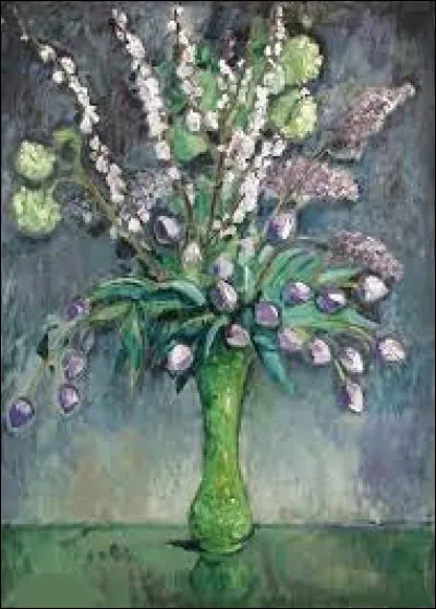 Et nous terminons ce quiz avec un tableau plein de fraîcheur intitulé "Lilas et Tulipes". À quel peintre appartient-il ?