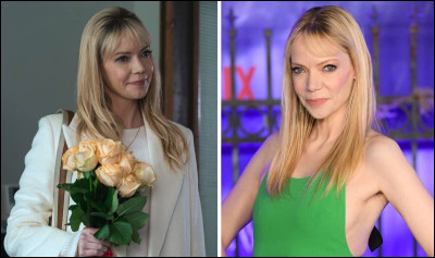 Quelles fleurs Valerie Kinbott met-elle sur le chevet d'Eugene ?