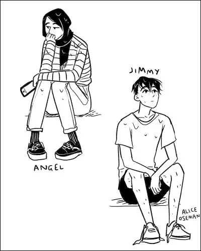 Les noms de famille d'Angel et Jimmy sont :