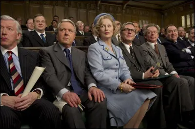 Ce film parle d'une figure politique contestée de la Grande-Bretagne qui se remémore sa vie. Quel est son titre ?