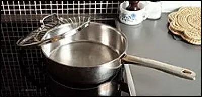 Quel nom a été donné par les professionnels de la restauration à une casserole ronde avec des bords droits et haute ?