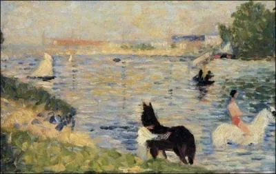 Quel peintre impressionniste a ralis 'Chevaux dans l'eau' ?