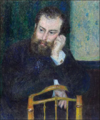 Qui a réalisé "Portrait d'Alfred Sisley" ?