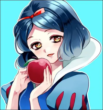 Qui est cette princesse que vous reconnaitrez sûrement au fruit qu'elle tient dans sa main ?