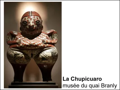 On parle d'arts primitifs quand il s'agit de "cataloguer" des uvres traditionnelles et non-occidentales.
Où se trouve le musée des civilisations non européennes, à Paris ?