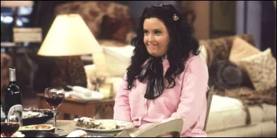 Sur cette photo Monica est grosse. Quand était-ce ?