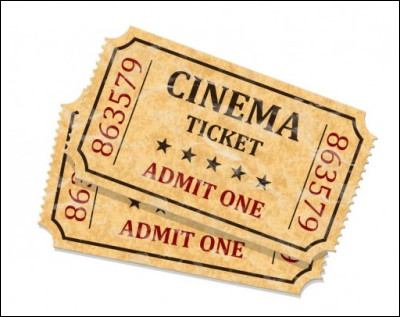Combien débourses-tu pour l'achat d'un ticket de cinéma ?