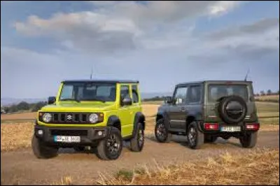 "Suzuky" est une marque de voiture :