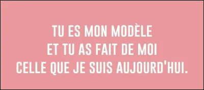 Sur qui prends-tu exemple dans LGDC ?