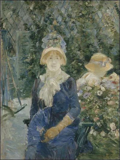 Qui a réalisé "Femme au jardin" ?