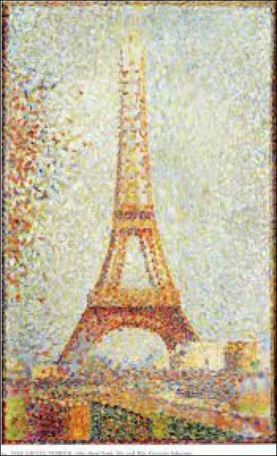 Art : Qui a peint ce tableau intitulé "La Tour Eiffel" ?