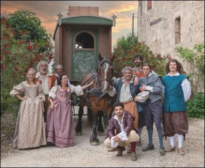 À 21 ans, il s'associe avec une dizaine de comédiens et forme une troupe troupe de théâtre ambulant. Laquelle ?