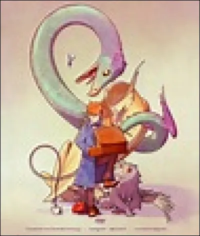 Et enfin, &eacute;limine une cr&eacute;ature fantastique !