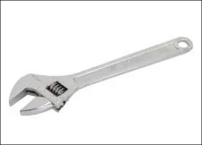 Quel est le nom de cet outil en métal réglable avec une molette ?