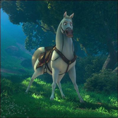 Dans quel dessin animé apparaît le cheval nommé "Maximus" ?