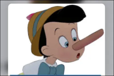 Pour toi, le mensonge est...