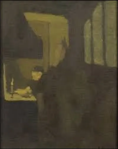 Qui a peint "La cuisinière à la bougie" ?