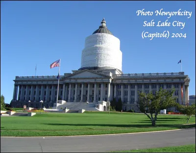 Quel est cet État en U de l'ouest des États-Unis, bastion des Mormons et dont la capitale est Salt Lake City ?