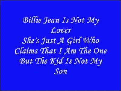 ''Billie Jean'' : Artiste n°1, artiste n°2 ou artiste n°3 ?