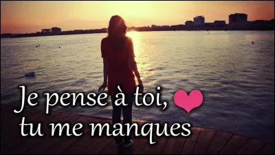 Et enfin, qui penses-tu être ?