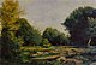 Ce tableau nommé "La Clairière" est actuellement exposé au Detroit Institute of Arts, à Détroit mais qui l'a peint ?