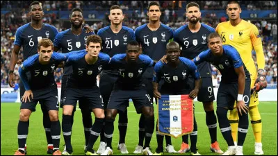 Combien de matchs a gagné l'équipe de France ?