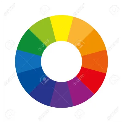 De quelles couleurs est-elle l'opposée dans le cercle chromatique ?
N'utilise que les nuances foncées !