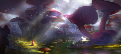 Dans Les Aventures du baron de Münchhausen, quel peuple possède des boucliers faits de champignons ?