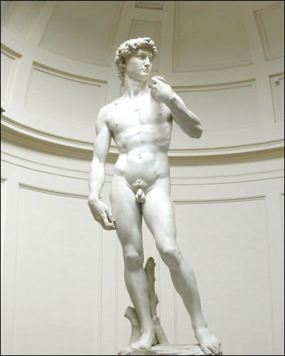 Quand la sculpture "Le David" a-t-elle été réalisée ?