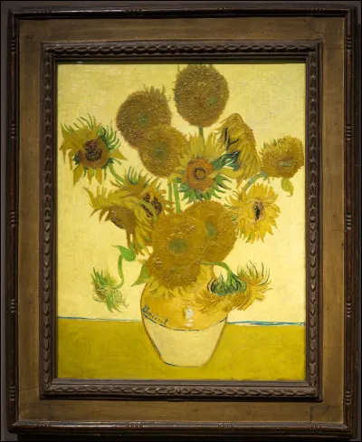 La peinture "Les Tournesols" a été réalisée en...