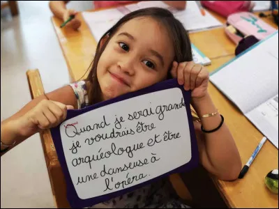 Que voudrais-tu être plus tard ? (1)