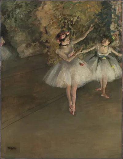 Quel peintre a réalisé "Deux danseuses" ?