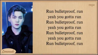 De quelle chanson viennent ces paroles ?