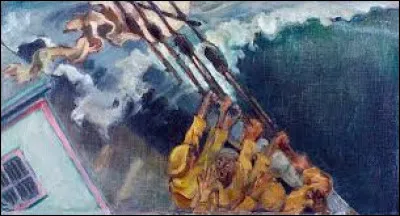 Ce tableau titré La tempête, peint par Akseli Gallen-Kallela, semble sortir tout droit du film... ?