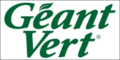 Que produit la marque Géant Vert ?