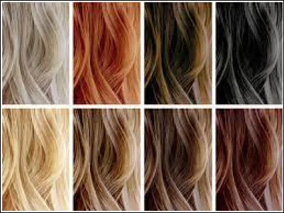 Quelle est la couleur naturelle la plus rare des cheveux humains ?