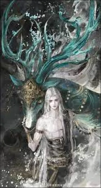 Huang Xiaolang est l'auteur de cette peinture, qui rappelle des images du film... ?