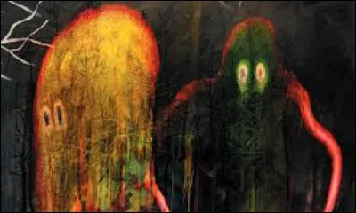 Avec un peu d'imagination, ces deux personnages de cette oeuvre de
Stanley Donwood font penser à deux personnages du film...